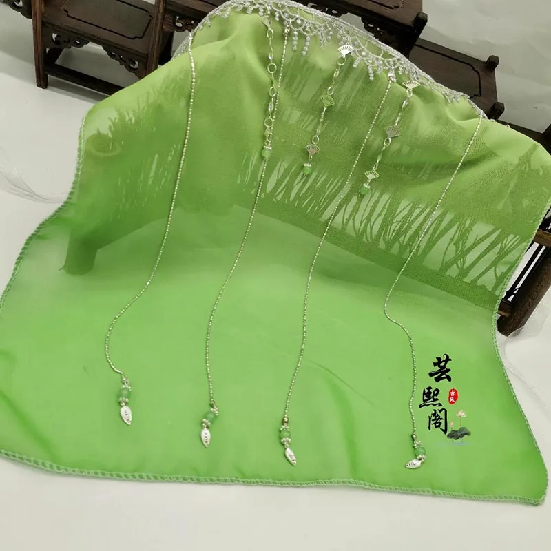 Tian Guan Ci Fu Shi Qingxuan versione donna Cosplay capelli corona fascia Fan Anime Cosplay puntelli uomo donna accessori per capelli festa