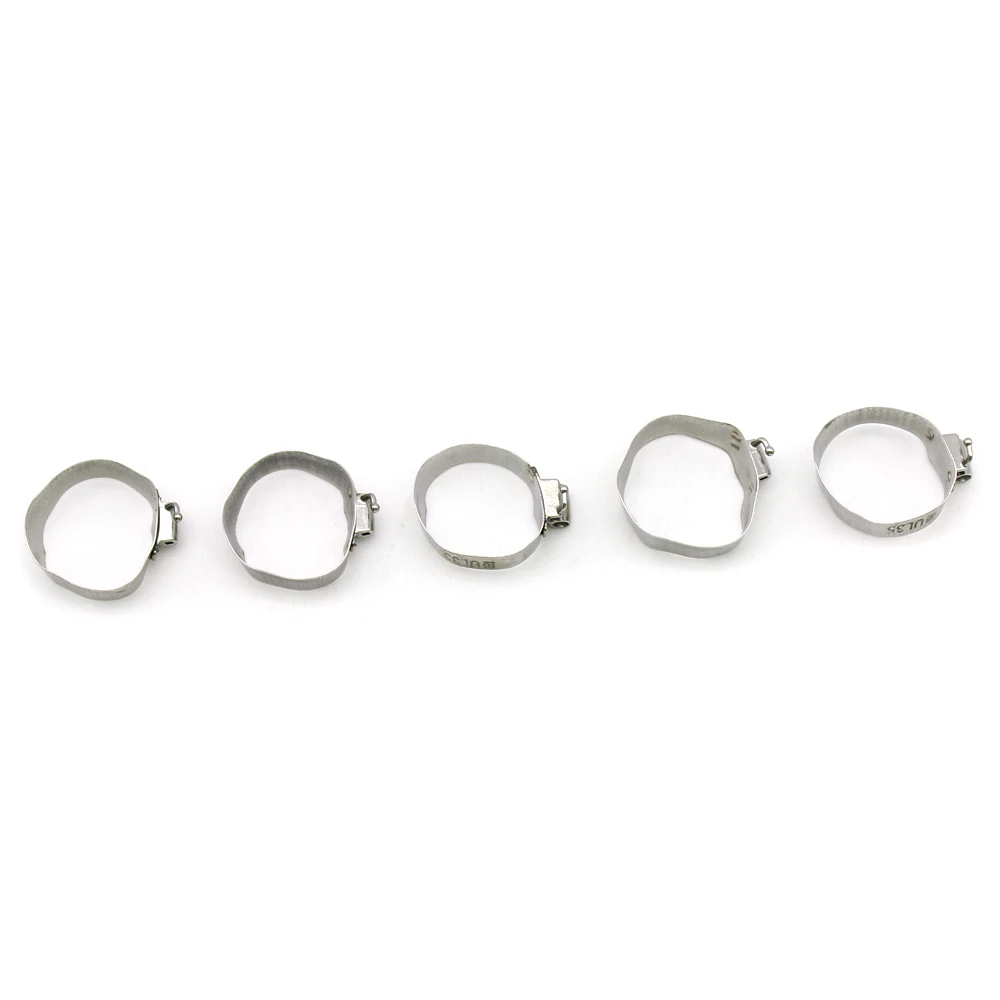 80 Pcs/Box Stainless Steel Dental Orthodontic Bands with Buccal Tube First Molar Roth/MBT 022\
