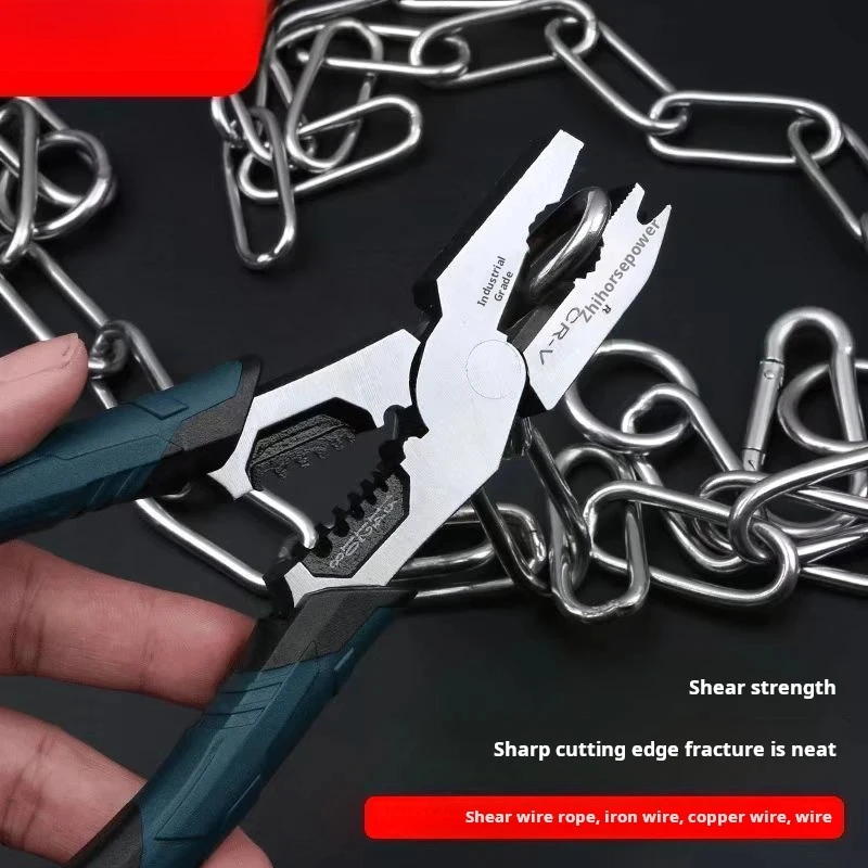 Multifunctional Wire cutter Wire strippers Nail removal  elbow Heavy duty industrial Special tools construction workers