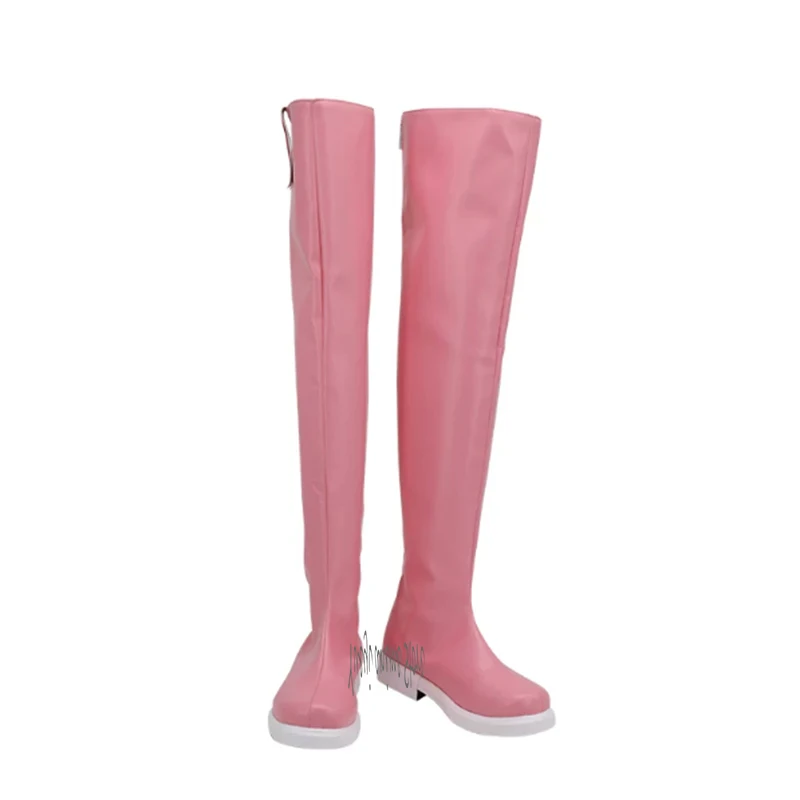 Customized-Cardcaptor Kinomoto Sakura Clear Card 2nd Battle Anime Customize Cosplay Low Heel Shoes Boots - view 4