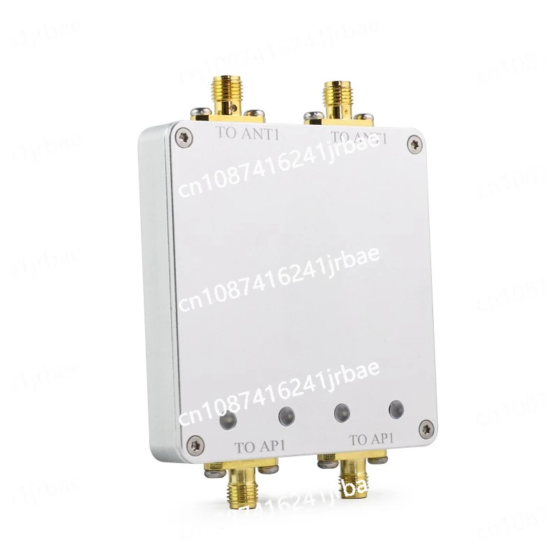 dual band two import two outport long range signal booster suitable for wifi drone extender Both 2.4 and 5.8 GHz frequency