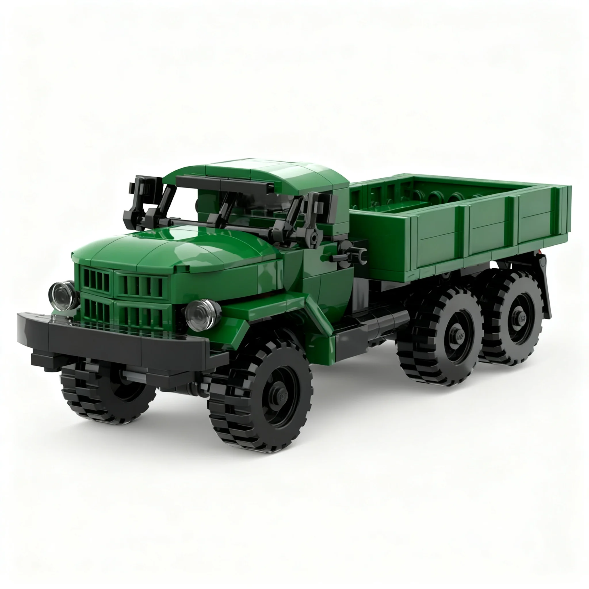 357pcs MOC Cars ZIL 131 Flatbed Model Christmas Gift Creative Collection Home Decoration And For Lovers Decor
