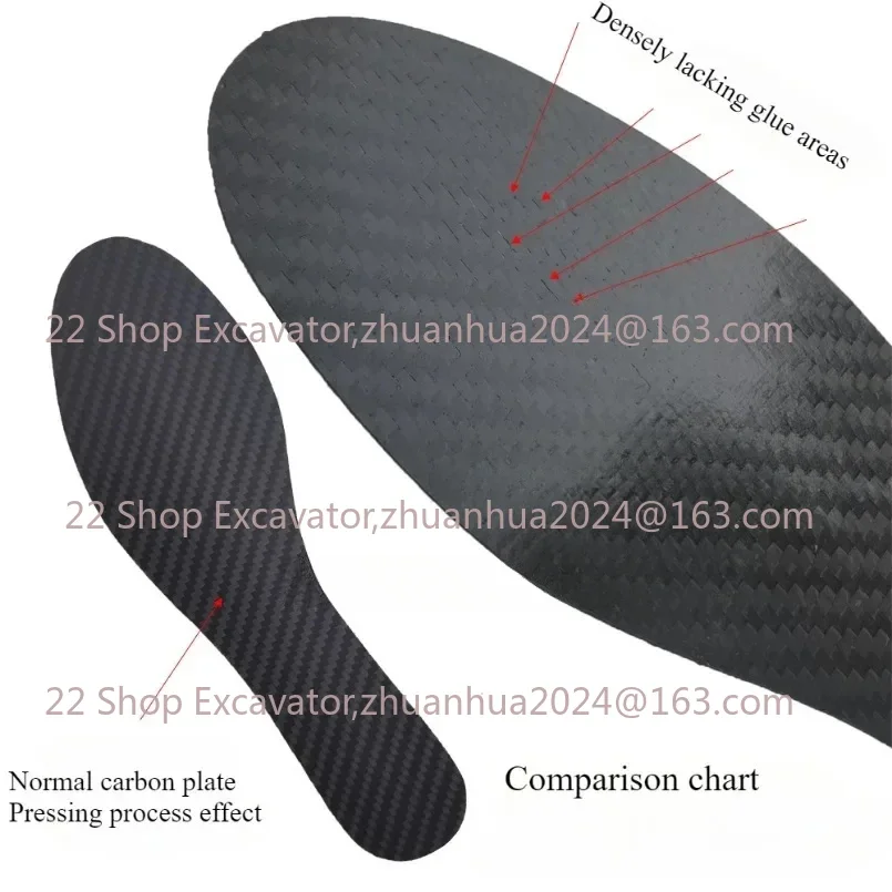 High-Quality 0.8mm1.0mm1.2mm Thickness Carbon Fiber Insole Sports Insole Male Shoe-pad Female Orthotic Shoe Sneaker Insoles