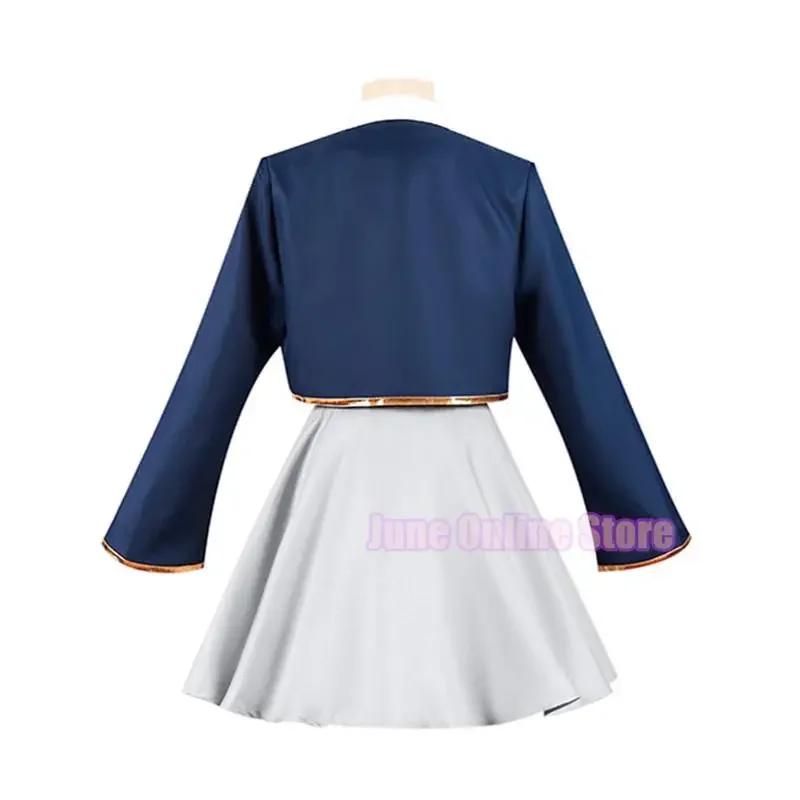 Hoshino Rubii Cosplay Anime Oshi no Ko Costume Coat Skirt JK Uniform Dress Halloween Carnival Party Clothes Women