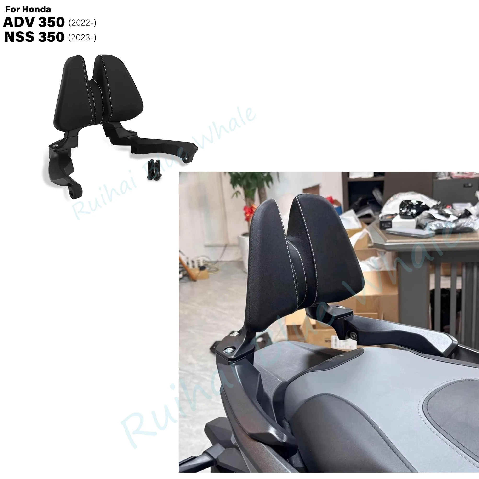 

Motor Accessories For Honda X-ADV 350 2022-2025 NSS 350 2023-2025 XADV350 new motorcycle rear passenger seat backrest back
