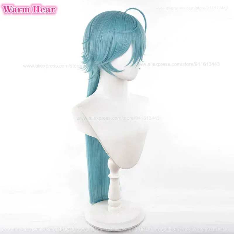 

Game ES Hojo Raika Synthetic Anime Long 90cm Straight Hair Cosplay Anime Wig Heat Resistant Hair Halloween Party Wigs ZX4F6YURUI