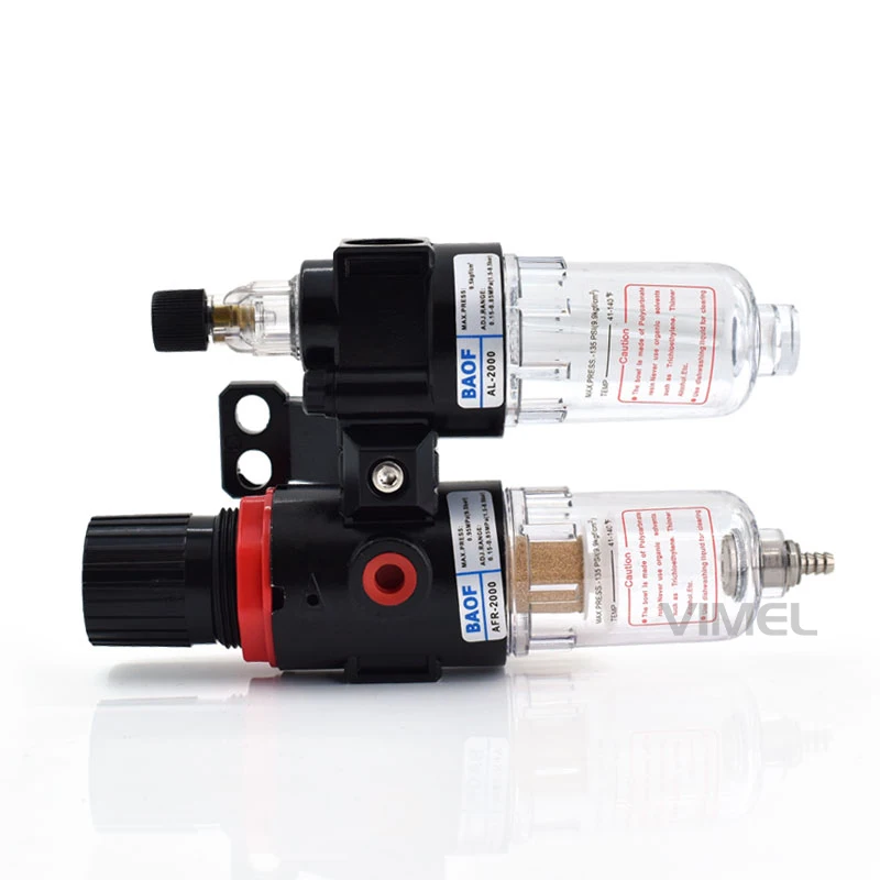AFC2000 Oil Water Separatoy Pneumatic Air Treatment Unit F.R.L Combination Air Regulator Filter Lubricator