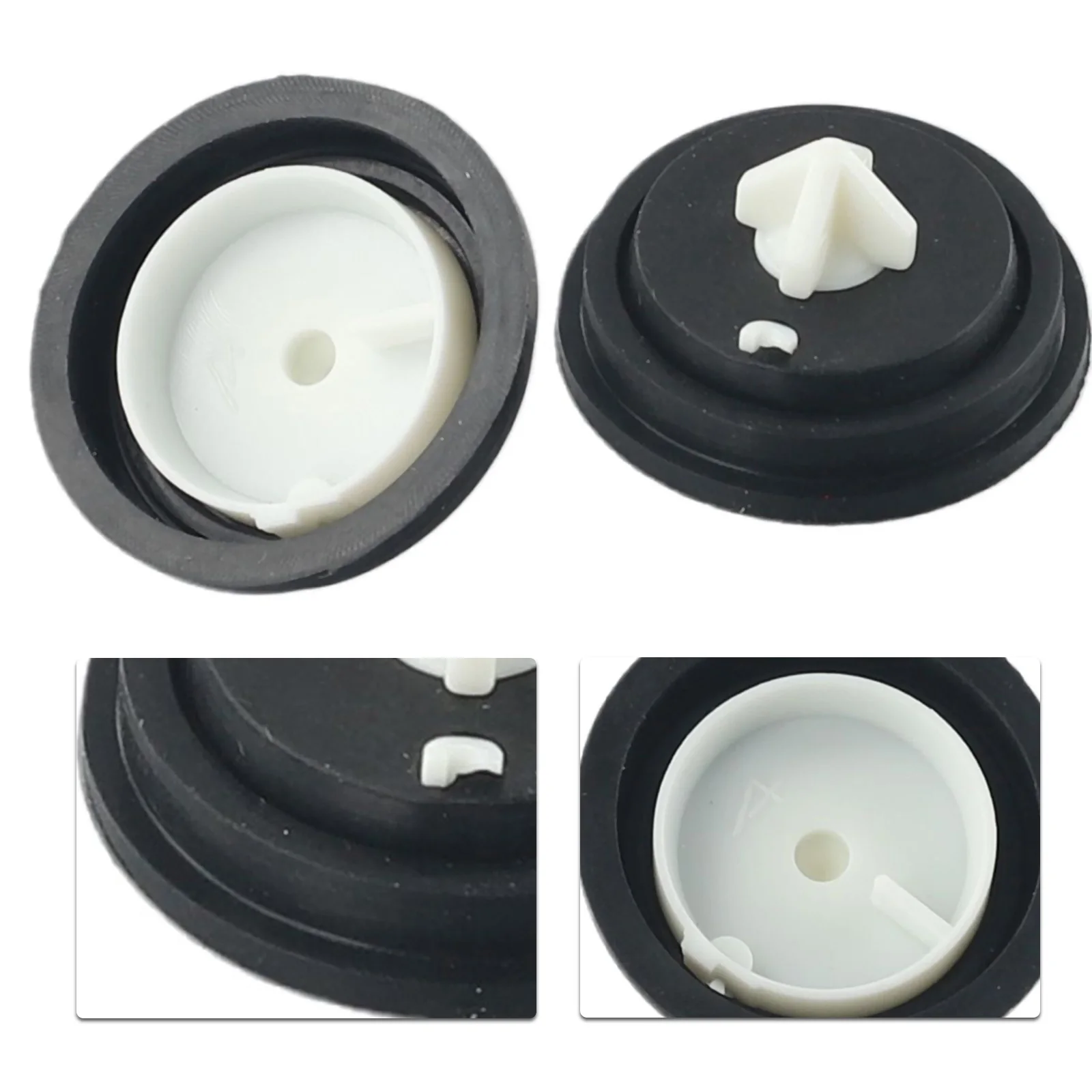 Arandela de diafragma de goma de repuesto, 2 piezas, válvula de llenado de entrada de cisterna Duravit Laufen, accesorios de arandela