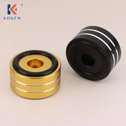1Pc 40x20mm SP4010 Hifi AMP Speaker Aluminum Isolation Feet Pad Use For Turntable DAC Stereo Audio Speakers Amplifier Feet Pad