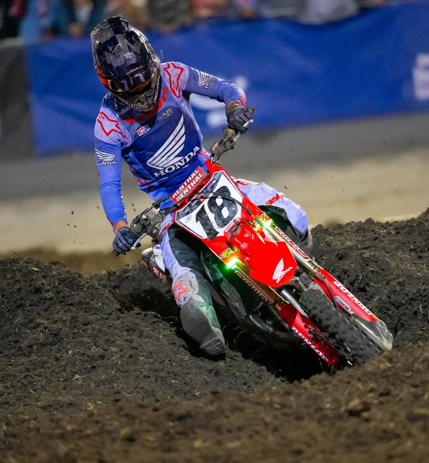 

Рубашка с длинным рукавом Honda HRC Racing # Мужская футболка Jett Lawrence 18 джетт, дышащая повседневная байкерская модная футболка для фанатов мотоцикла