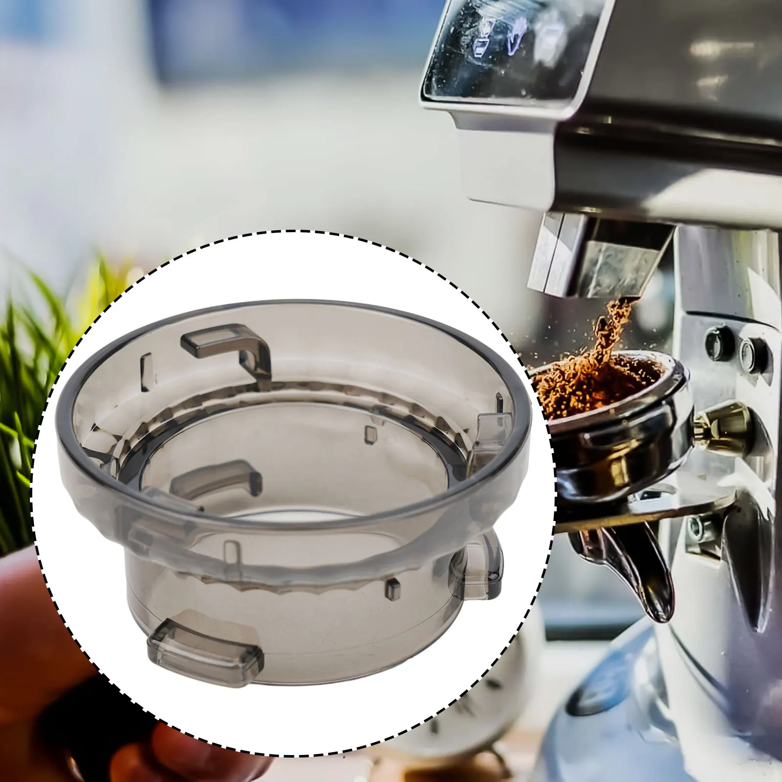 

Coffee Dosing Ring Funnel Prevent The Powder From Overflowing Solid And Durable And Disassemble Specifications