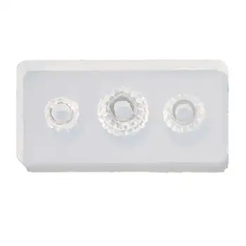 矽膠模具大孔珠手鍊樹脂首飾製程工具 8 最佳銷售 晶簇矽膠模具 - №5