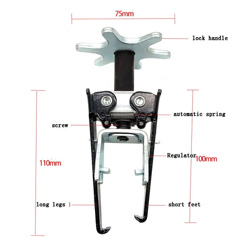 General Engine Overhead Valve Spring Compressor Valve Remover Jaw Rod Seal Tool Auto Parts Auto Hand Wrench