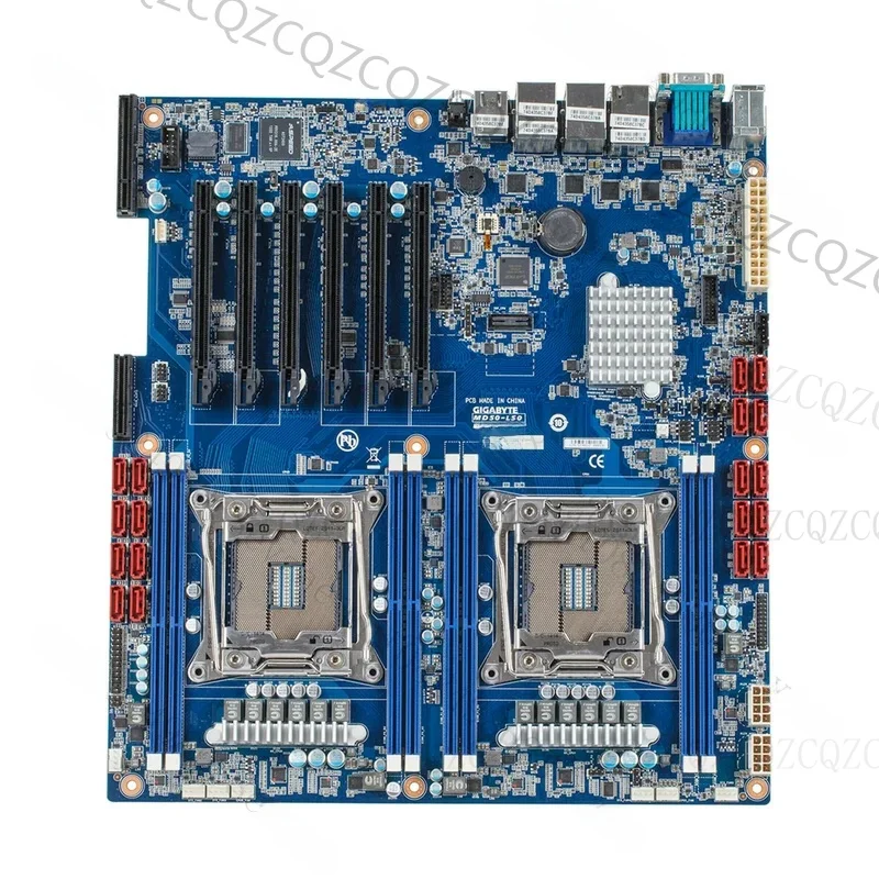 QZC используется для GIGABYTE MF51-ES1 c612 128 ГБ LGA2011 DDR4 ATX тест материнской вышивки в порядке