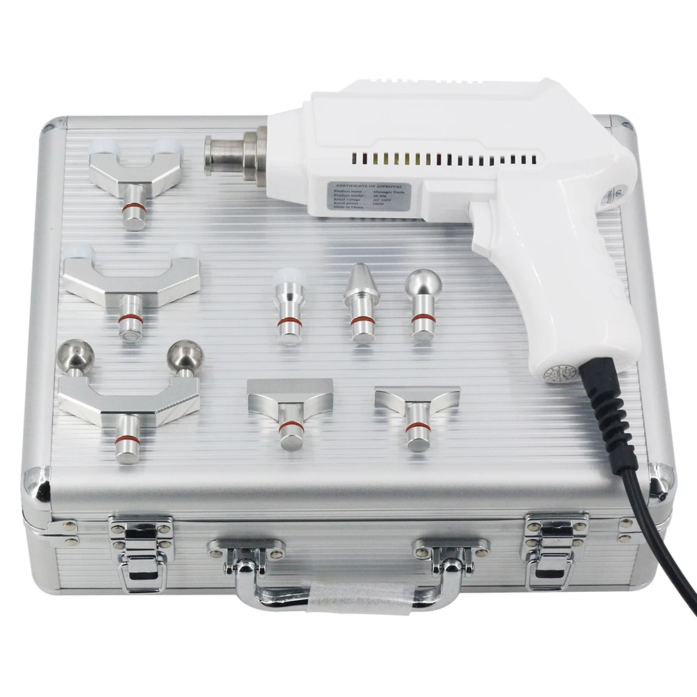 Electric Chiropractic Chiropractic Adjusting Instrument Intensity Therapy Spine Correction Gun Health Care Massage 600N