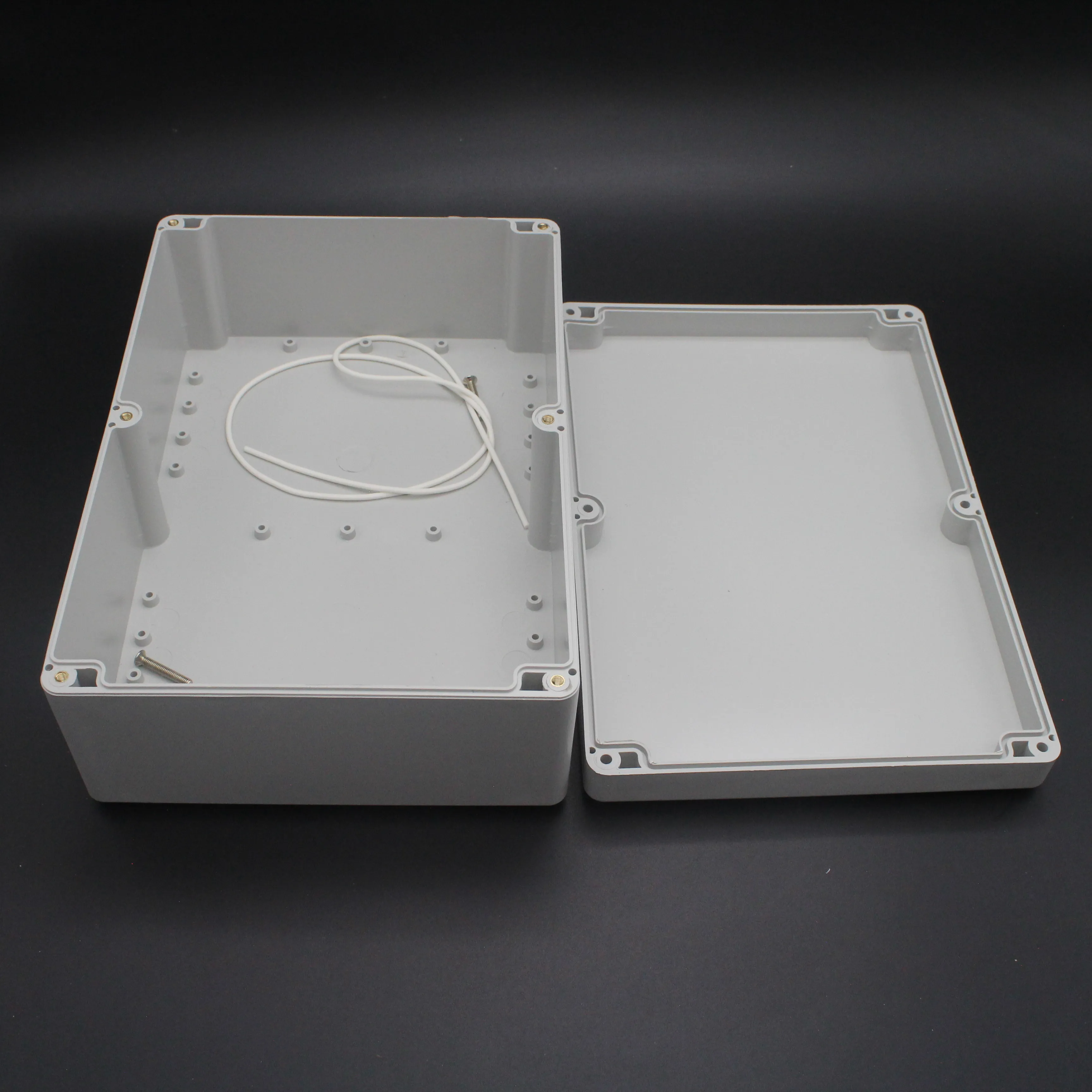 263*182*95Mm Ngoài Trời Chống Nước Hộp Nhựa Điện Tử Dự Án Ốp Lưng Nhạc Cụ Chống Nước Hộp Nối Nhà Ở