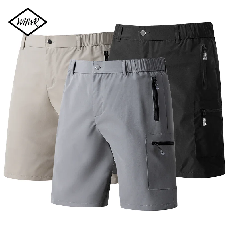 Mens Hiking Cargo Shorts Quick-Dry Outdoor Business Athletic Short Travel Fishing Golf Tactical Short for Men with Multipockets