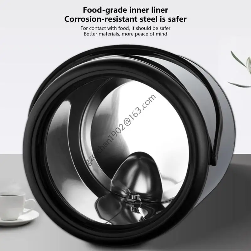 

Контейнер для теплых напитков большой емкости X7AB, изготовленный из пищевого термографа с ЖК-дисплеем, незапятнанный