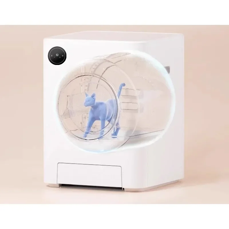 Интеллектуальный дезодорирующий автоматический лоток для туалета, электрическая машина для лотка, туалетный лоток для кошек, большой лоток для туалета