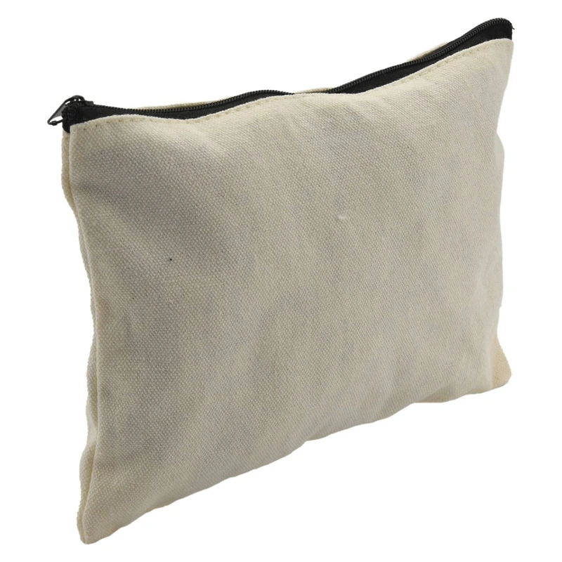 Confezione da 48 sacchetti con cerniera in tela, sacchetti vuoti fai da te per borse da viaggio per cosmetici, astuccio, sacchetti regalo per feste