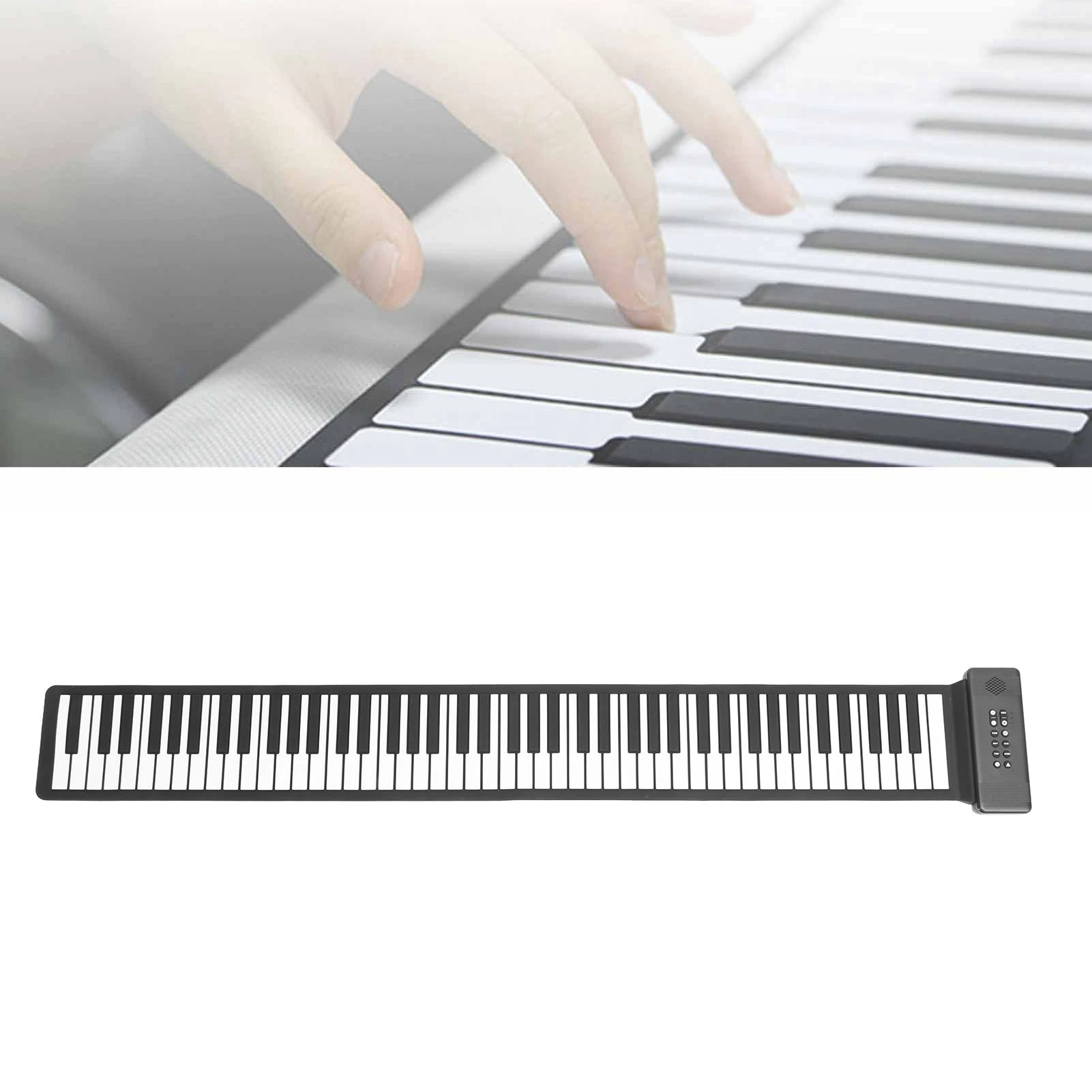 

Портативное складное пианино на 88 клавиш, 128 звуков, USB MIDI, компактный дизайн, простое в использовании, высокое качество, прочное, для начинающих