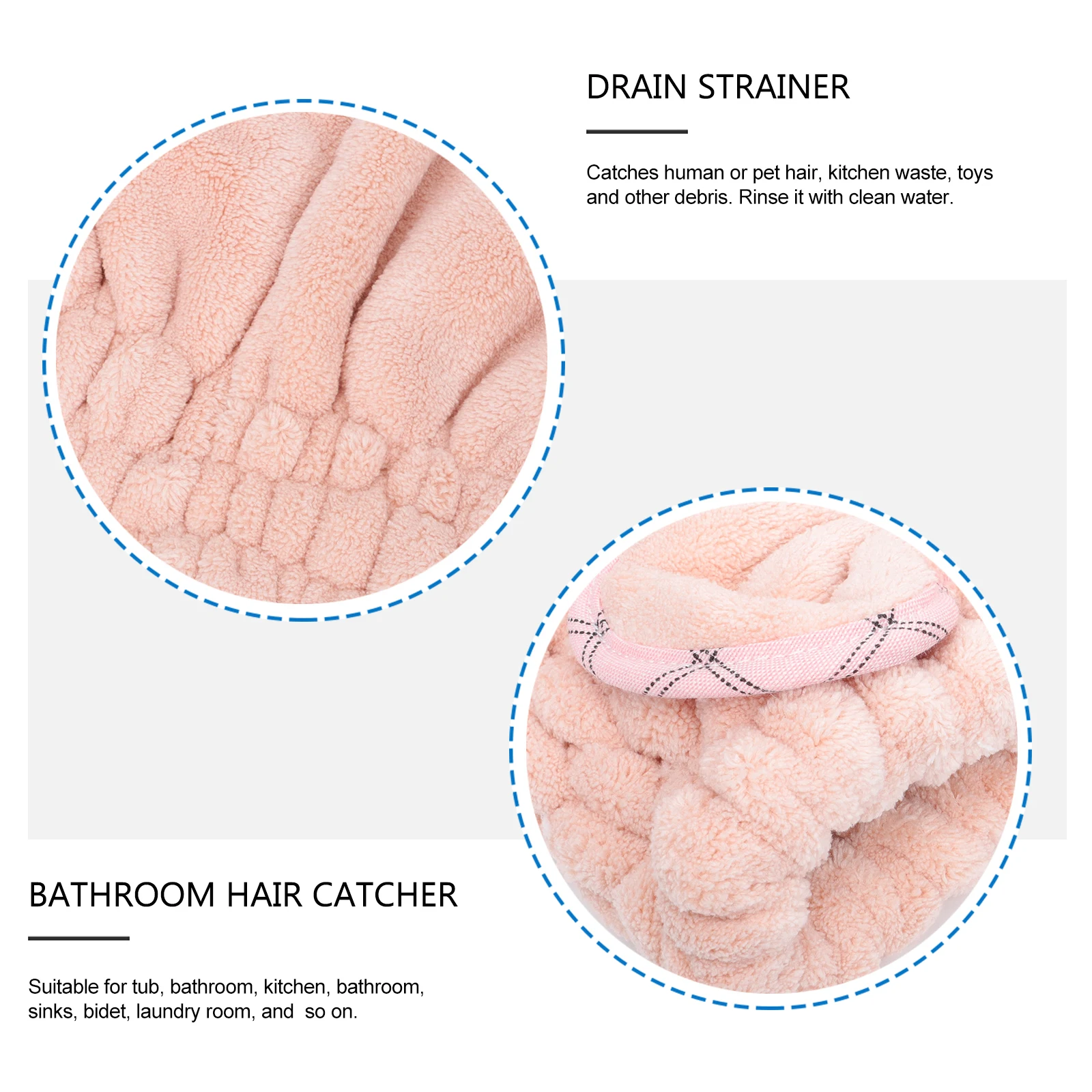 

Drying Hair Towel Shower Cap Absorbent Bathing Bonnet Quick Dry Soft Coral Fleece Material Household Fabric Travel Use