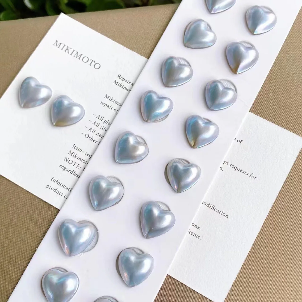 

Wholesale High Quality 14-15mm Heart Mabe Pearl Loose Beads For Women Jewelry Making