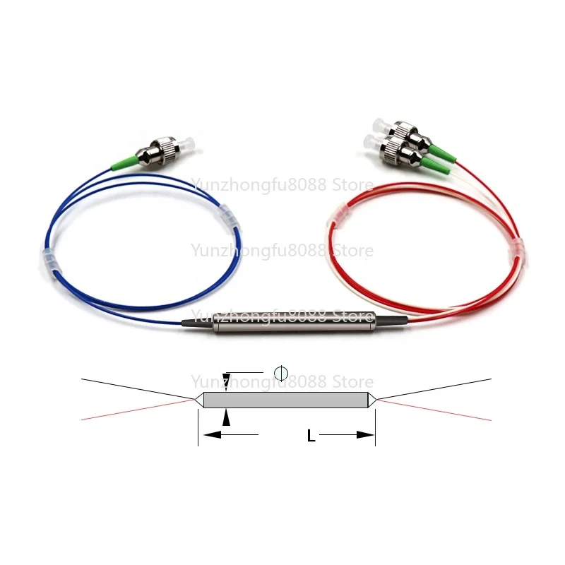 SM/MM 1310/1550 3 Port Fiber Circulator 1 Minute 2 Fiber Circulator