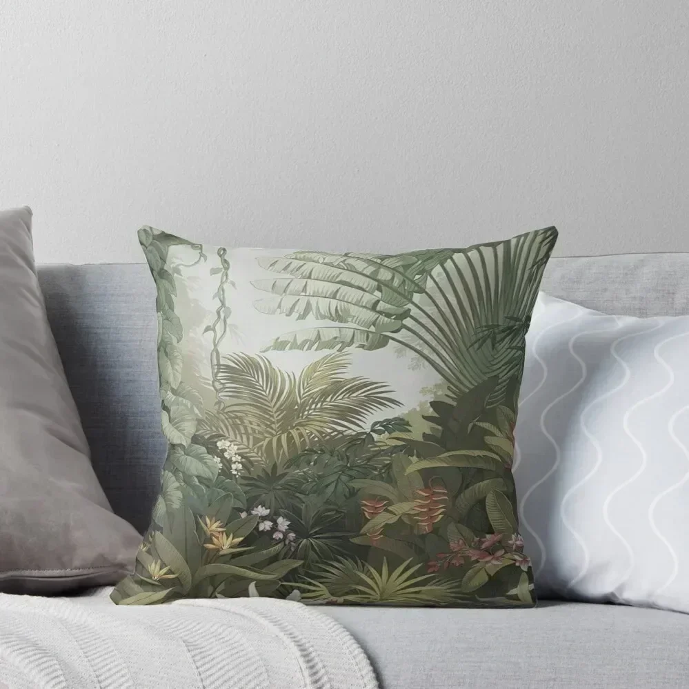 henri rousseau - art Throw Pillow Anime Sofa Decorative Covers pillow