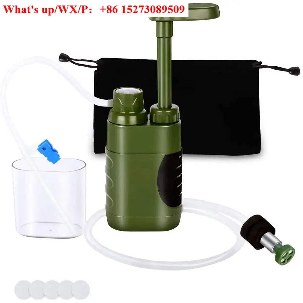(1 PCS) Individual water purifier Portable straw Life-saving water purification tool Multifunctional household