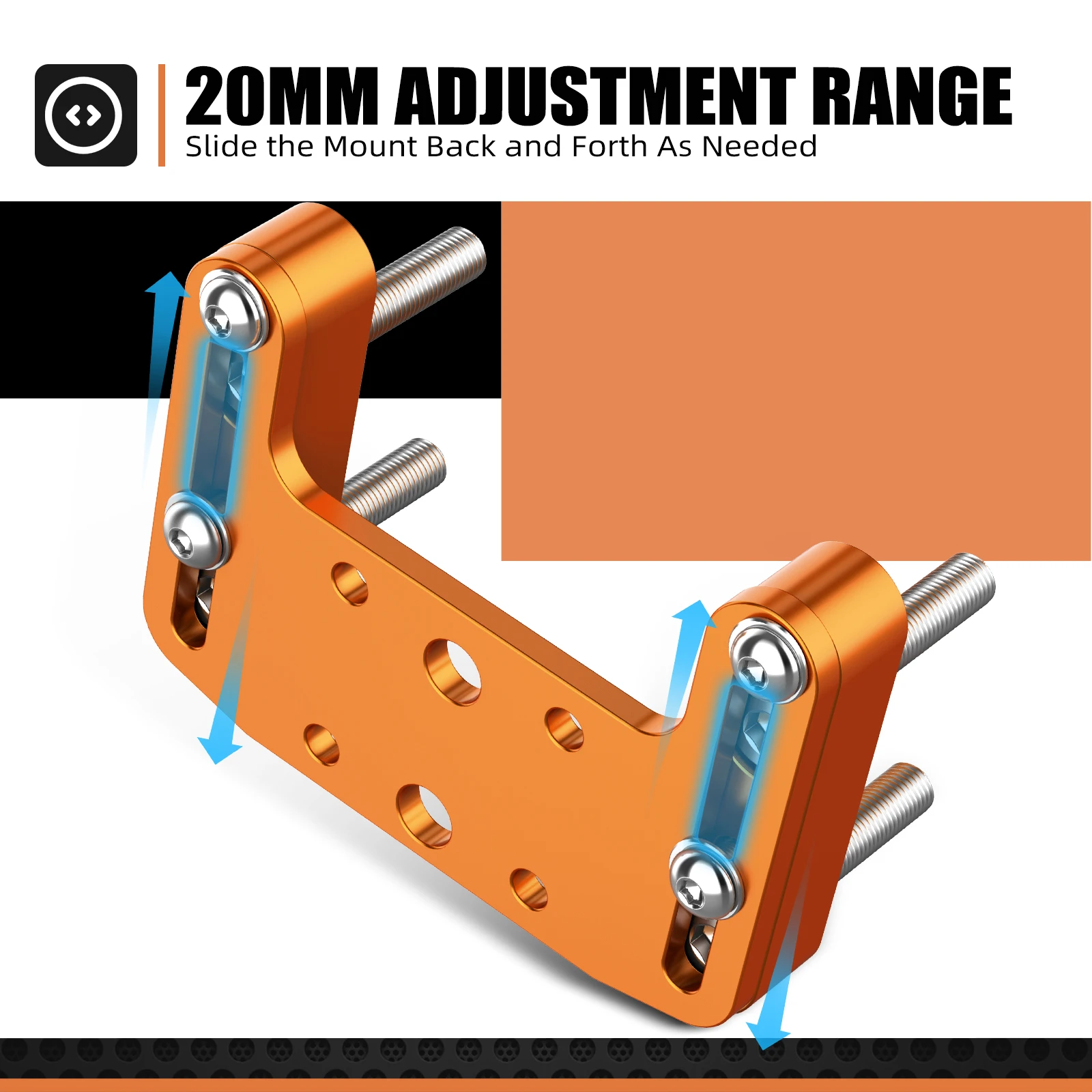 NICECNC لـ Beta RR 300 2015-2023 RR 125 RR 200 RR 250 RR 350 RR 400 RR 430 حامل GPS قابل للتعديل لـ KTM EXC 300 SXF 450