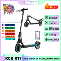 RCB electric Scooter for adults, e-Scooter with APP control, motor 350W, Max speed 19 mph, electric Scooter for adults
