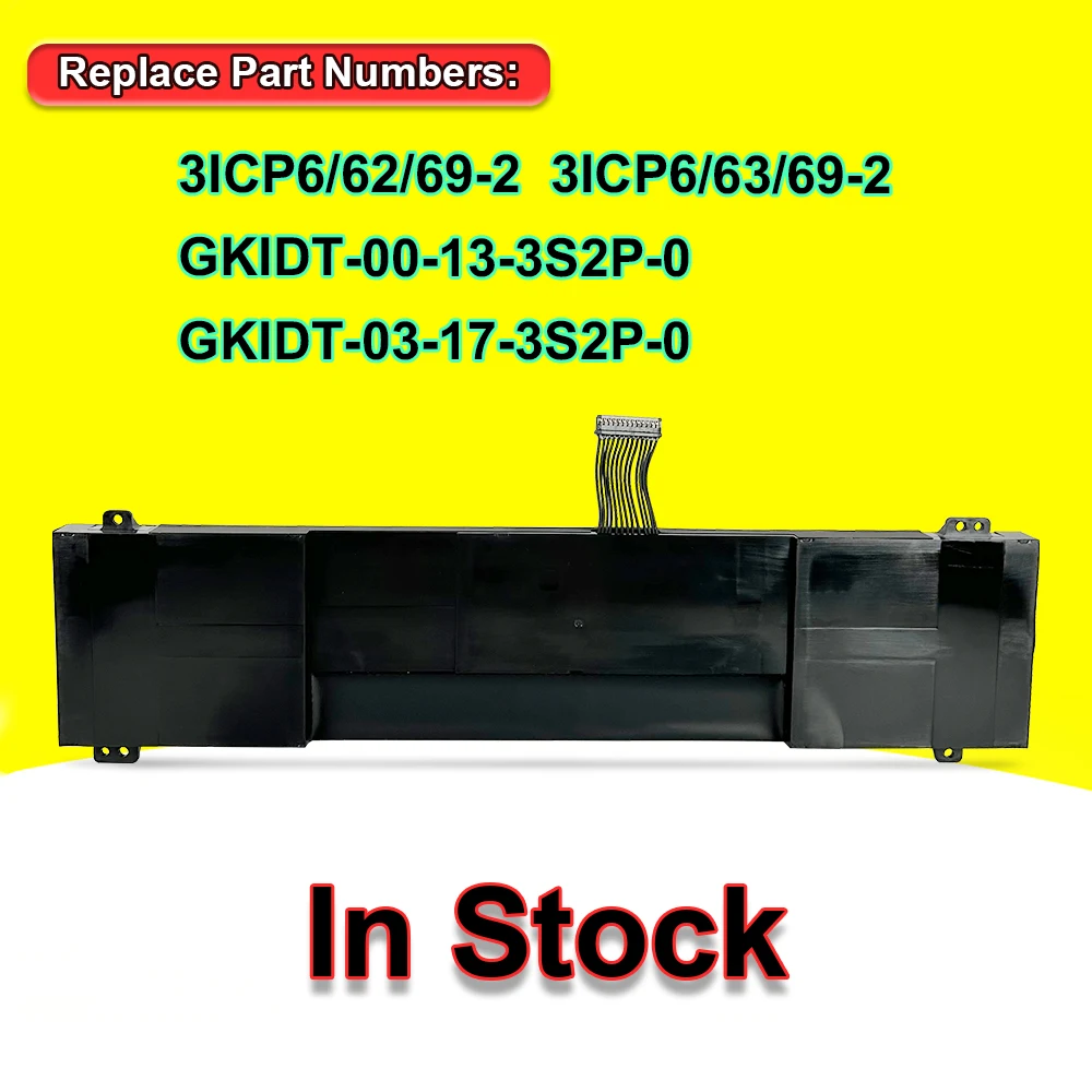 GKIDT-00-13-3S2P-0 Laptop Battery For Adata XPG Xenia 15 Gaming For Schenker XMG Fusion 15 XFU15L19 Series 11.4V 93.48Wh