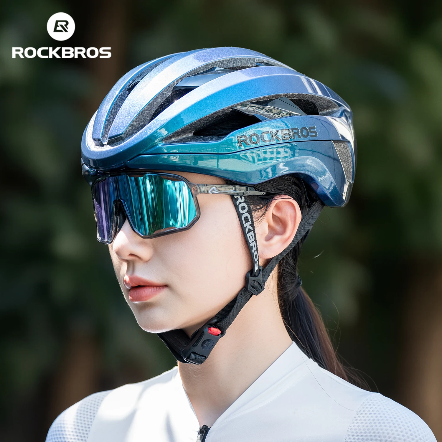 

ROCKBROS Bicycle Helmet Multi Vent Hole Quick Perspiration Antibacterial Keel Cycling Helmet Breathable Men Women Bicycle Helmet