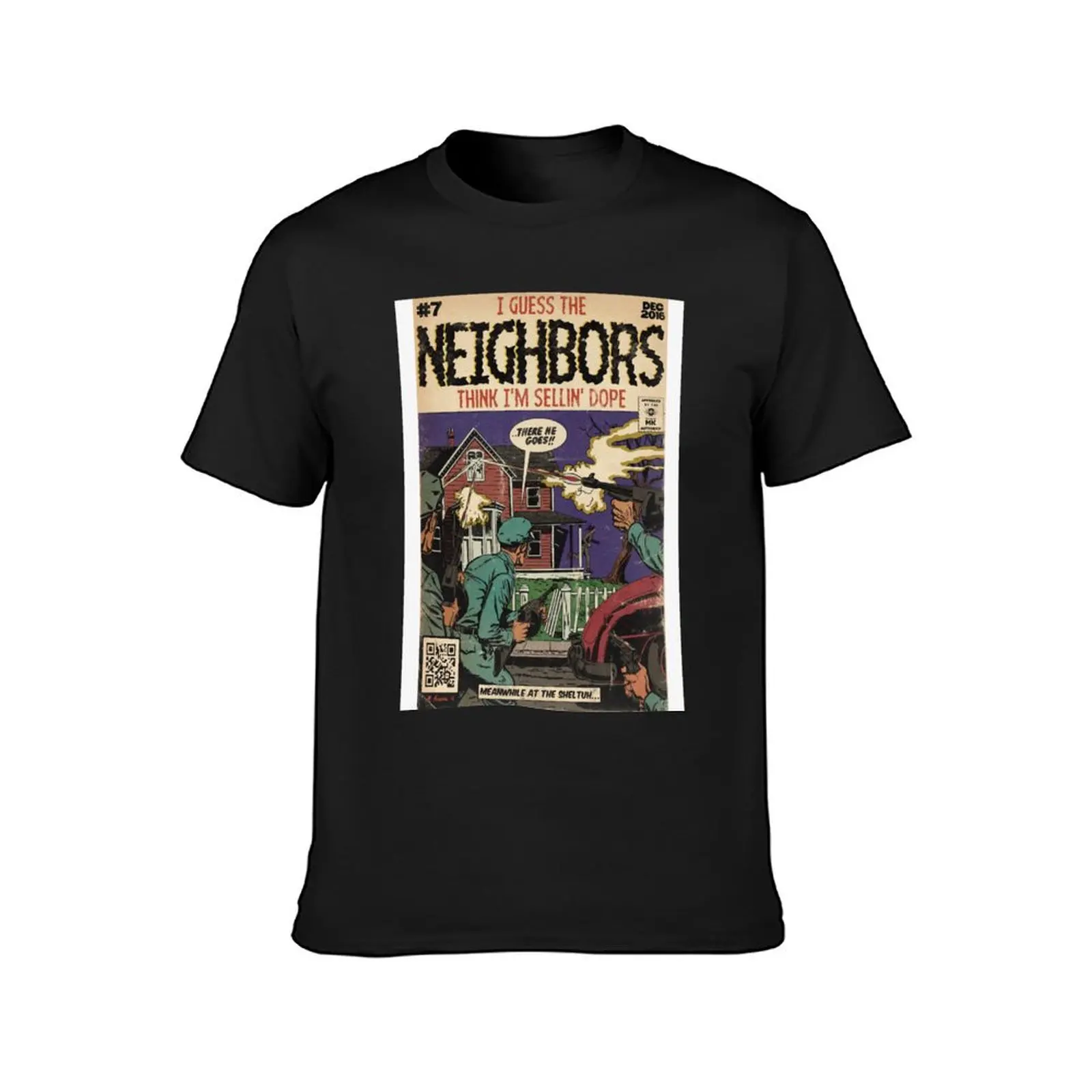 J Cole Neighbors Comic Book Parody T-Shirt aesthetic clothes Aesthetic clothing mens t shirt