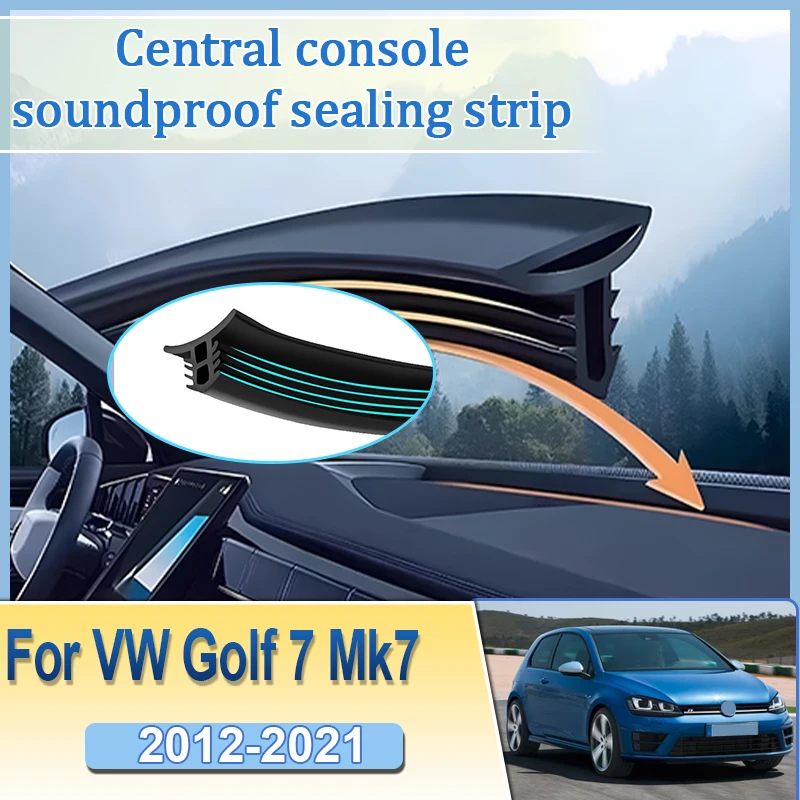 Резиновая внутренняя лента для Volkswagen VW Golf 7 Mk7 2012 2013 ~ 2021 автомобильные уплотнительные ленты, полоса заполнения зазоров центральной консоли, автоаксессуары Резиновая внутренняя лента для Volkswagen VW Golf 7 Mk7 2012 2013 ~ 2021 автомобильные уплотнительные ленты, полоса заполнения зазоров центральной консоли, автоаксессуары