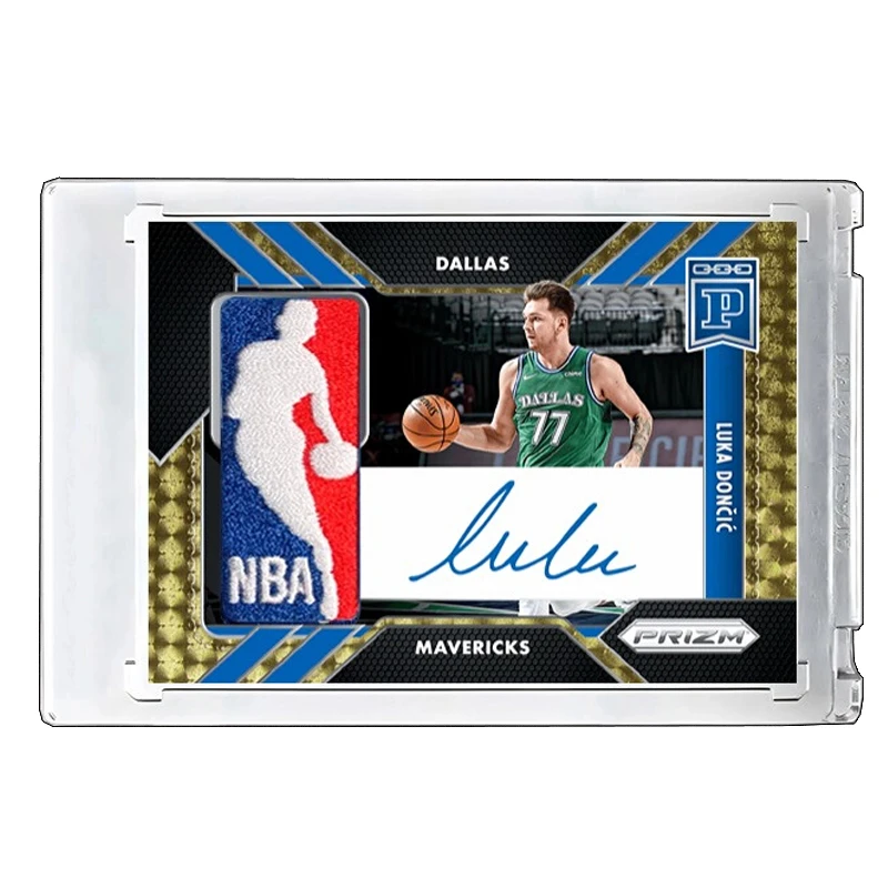 Panini star card homemade DIY Doncic signed Logoman Card bricks Basketball Star Collectible Cards Christmas Birthday Gifts