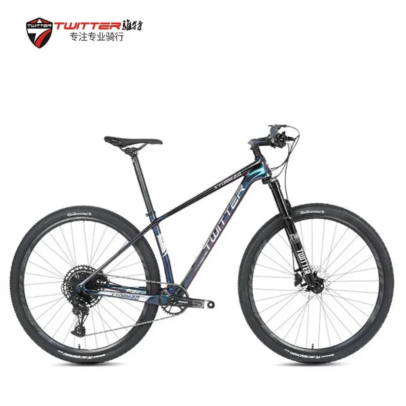 TWITTER STORM2.0 M6100-12S Hydraulic disc brakes XC-Class Carbon Mountain Bike 27.5/29in"bicicletas велосипед мужской bicycle image 6