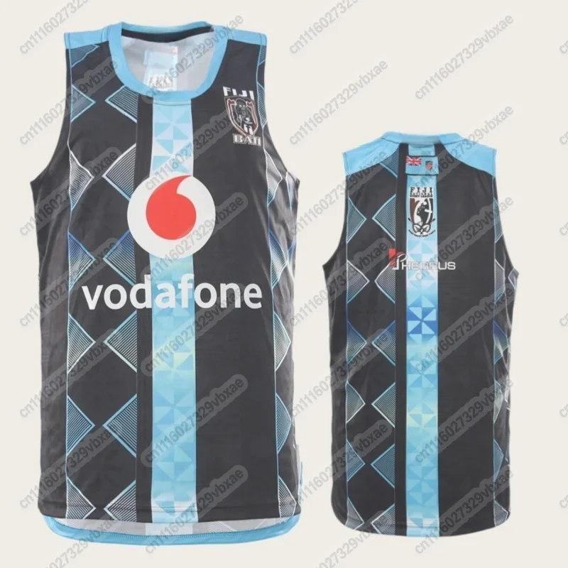 2026 Sommer Neue Fiji Barty Rugby Trainingsuniform Sportliche Schnelltrocknende Weste, Atmungsaktives Sport-Oberteil im Familiestil, Fan-Stil – Detail 4
