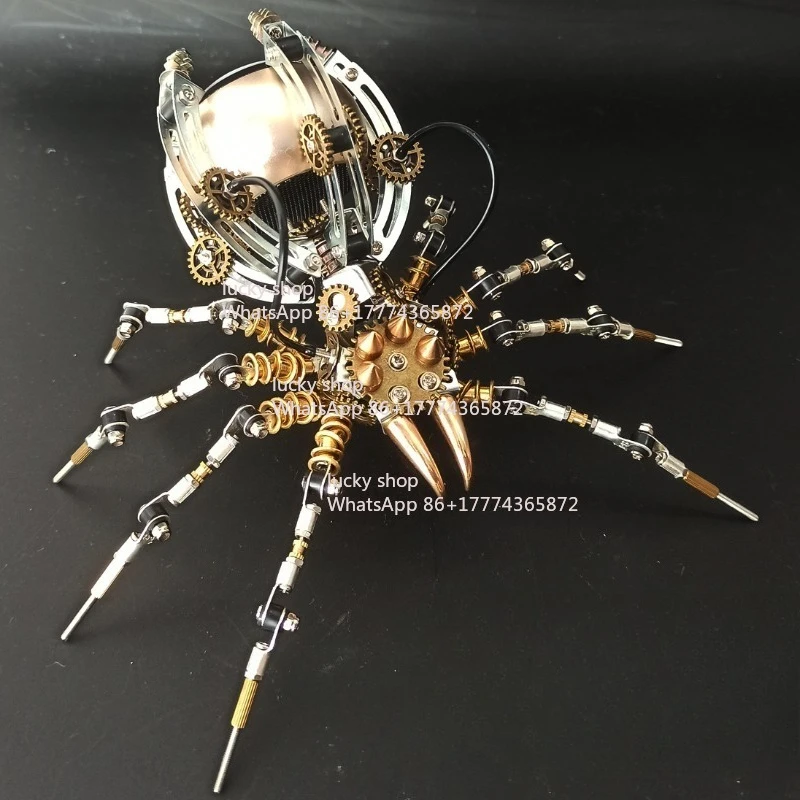 

Metal Model Spider Precision Machinery Difficult Adult Handmade Ornament Mechanical Insect
