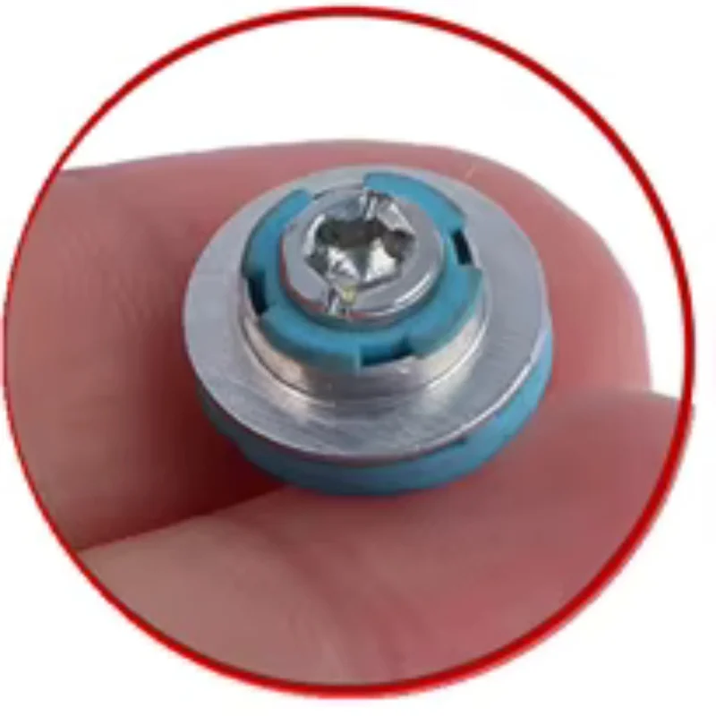 【F】4Pcs Blue Screws For 3.5 HDD 400 600 800 480 680 880 G1 G2 G3 G4 Screws Isolation Grommet Mounting HDD Screws