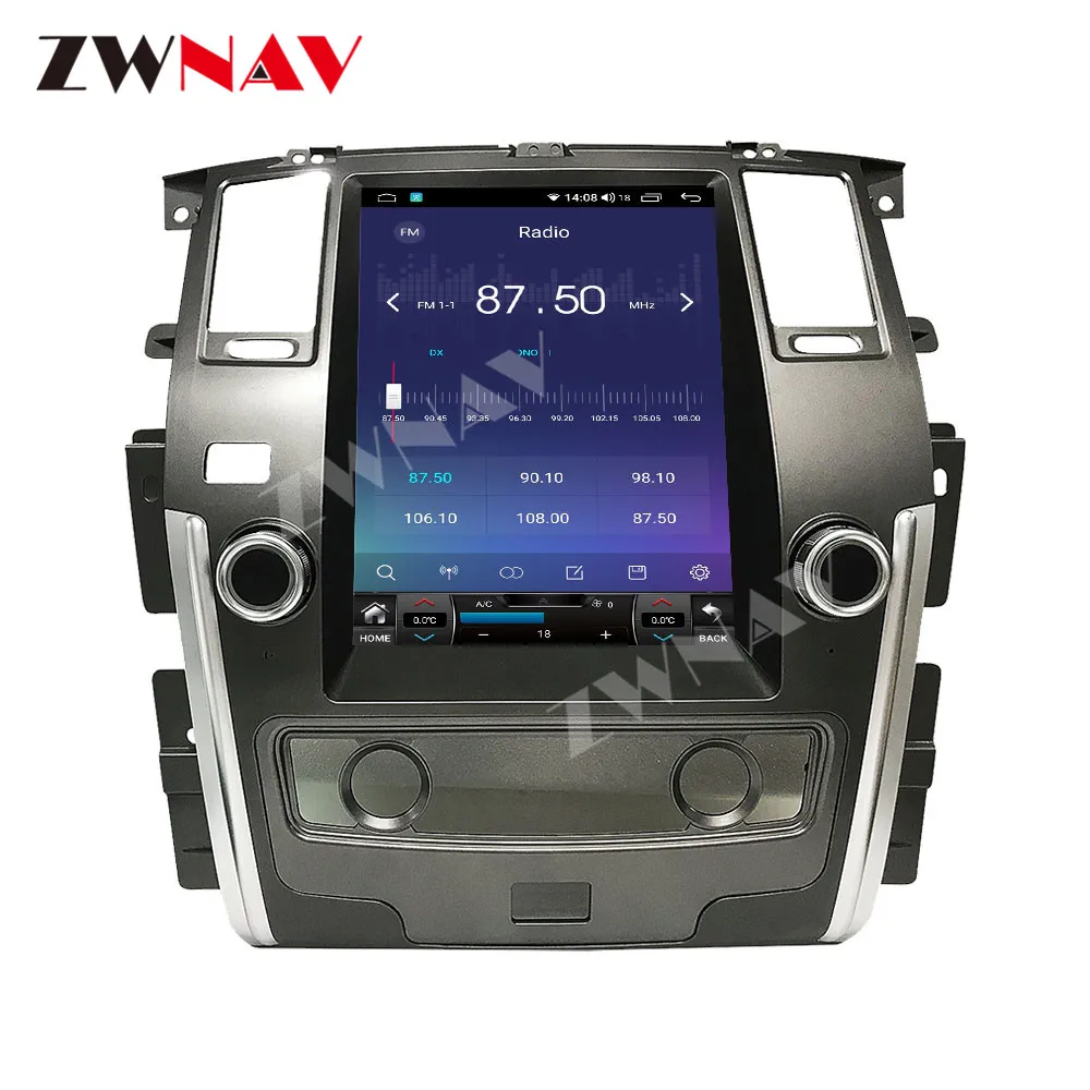 

15.6 Inch Touch Screen For Nissan Patrol 2010-2018 Android 14 GPS Navigation WIFI 4G BT Carplay Car Multimedia Player Head Unit