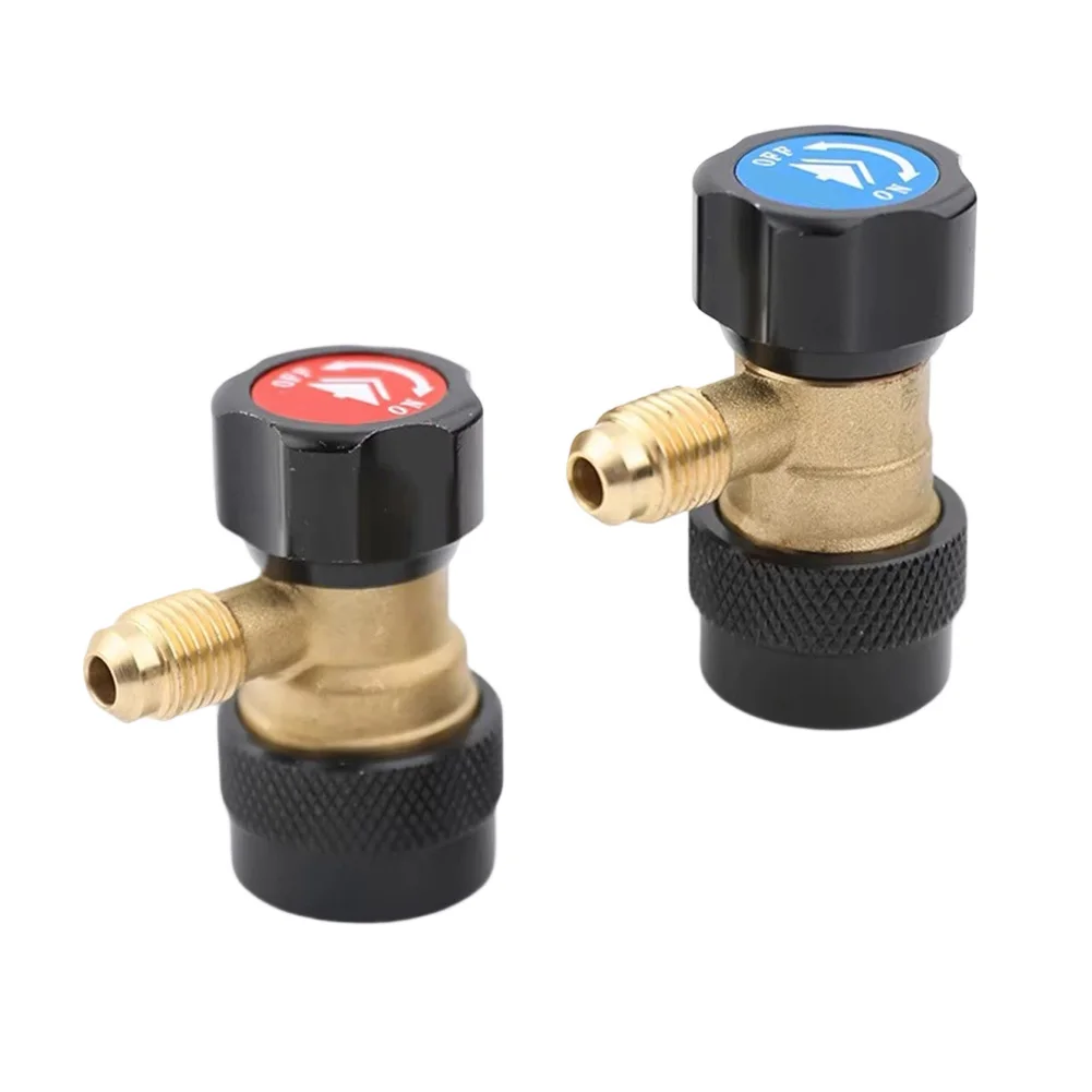 

For R134A Car Air Conditioning Qucik Coupler Adapter High Low Connector For Automotive Air Conditioning Snow Connector
