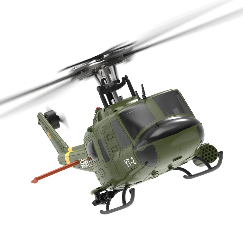 

Like a real remote control helicopter six-channel 3D stunt single-propeller simulation model aircraft