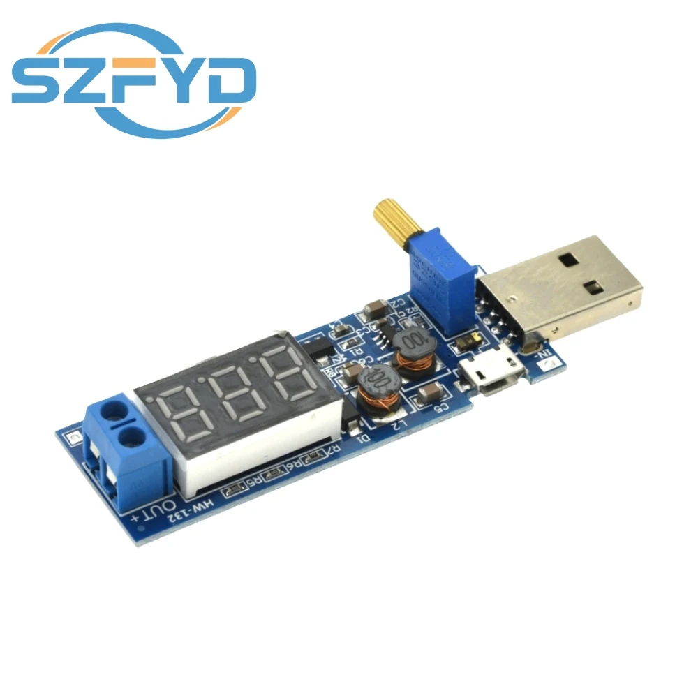 Convertidor DC-DC USB 1,2V-24V ajustable entrada 5V - imagen 4