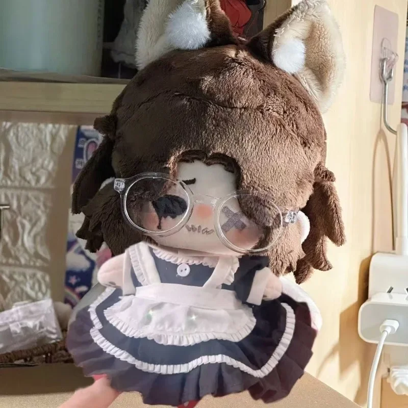 20 cm anime jogo identidade v puppeteer kawaii cosplay algodão boneca corpo mathias dos desenhos animados vestir-se macio plushies brinquedo figuras presentes