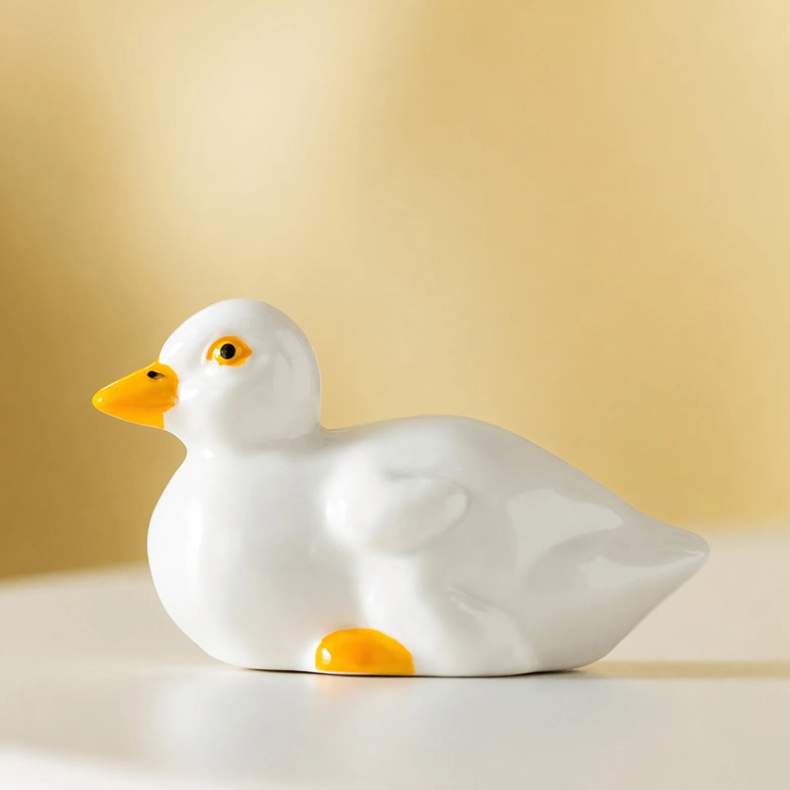 2 Pack Cute Duck Toilet Bolt Covers Ceramic Bathroom Decorative Floor Screw Cap Set Toilet Screw Covers Caps