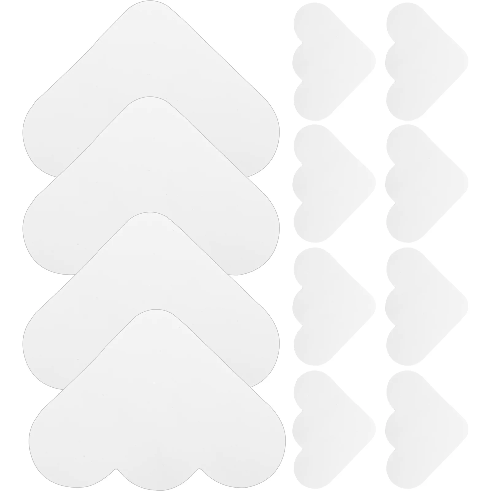 12 قطعة منصات البساط عدم الانزلاق السجاد الشريط القابضون قابل للغسل تصميم غائم لمنطقة السجاد السجاد القابض البساط الشريط المطبخ السجاد وسادة #5