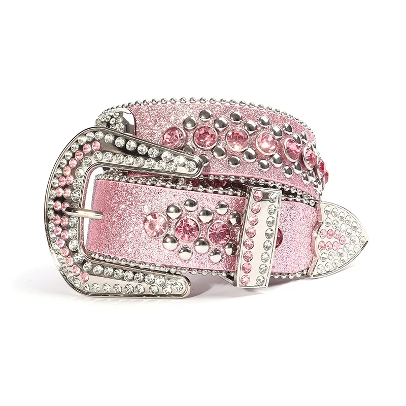 

Western Skull Design Street PU Leather Women Belt Bohemian Jeans Dress Punk Belt for Ladies