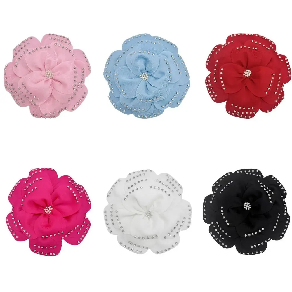 Multi-layer 3D Applique Beading DIY Sewing Applique Large Flowers Patch Handmade Brooch Accessories Clothing Decoration Patches